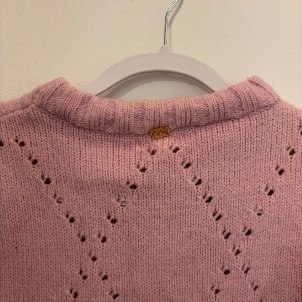 For Love And Lemons Mia Sweater - Lavender - Medium - Picture 5 of 9